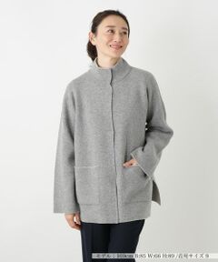 Leilian / レリアン テーラードジャケット | リバーシブルハイネックジャケット【LE TRICOT PERUGIA】