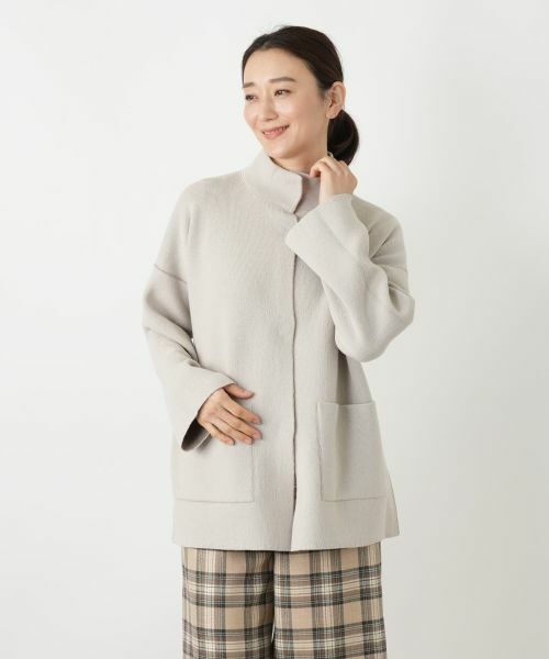 Leilian / レリアン テーラードジャケット | リバーシブルハイネックジャケット【LE TRICOT PERUGIA】 | 詳細11