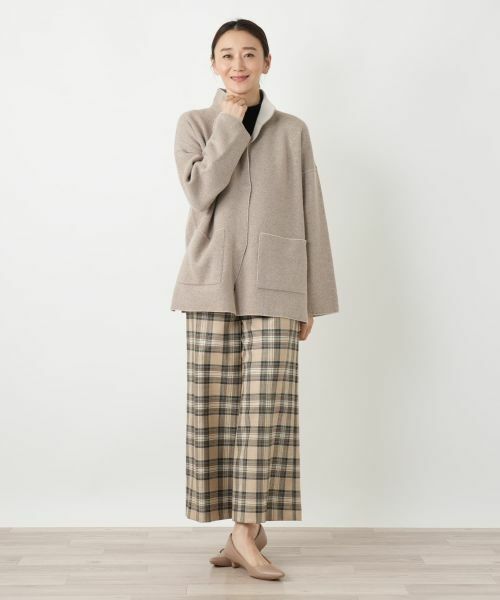 Leilian / レリアン テーラードジャケット | リバーシブルハイネックジャケット【LE TRICOT PERUGIA】 | 詳細5