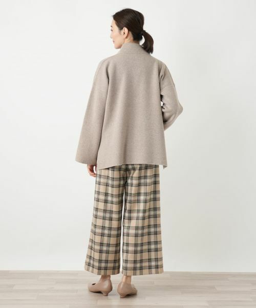 Leilian / レリアン テーラードジャケット | リバーシブルハイネックジャケット【LE TRICOT PERUGIA】 | 詳細7