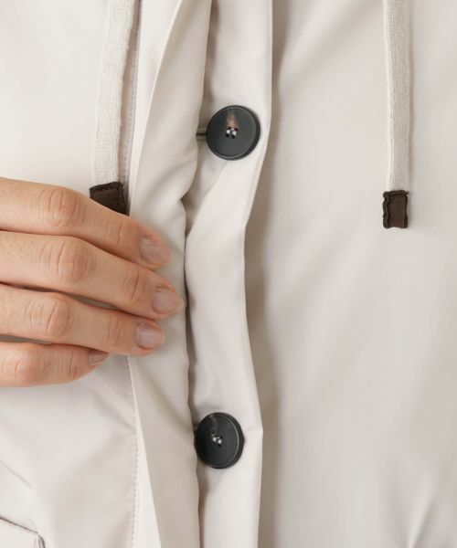 Leilian / レリアン その他アウター | 異素材切替フーデッドジャケット【LE TRICOT PERUGIA】 | 詳細14