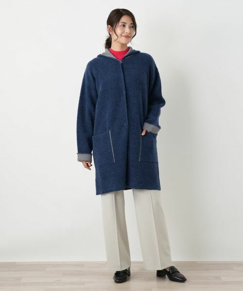 Leilian / レリアン テーラードジャケット | フーデッドジャケット | 詳細1