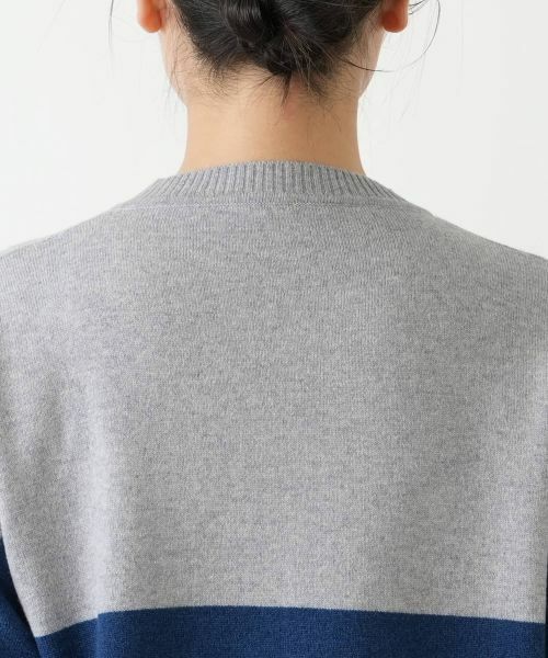 Leilian / レリアン ニット・セーター | カラーブロッククルーネックニット | 詳細11