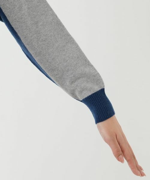 Leilian / レリアン ニット・セーター | カラーブロッククルーネックニット | 詳細12