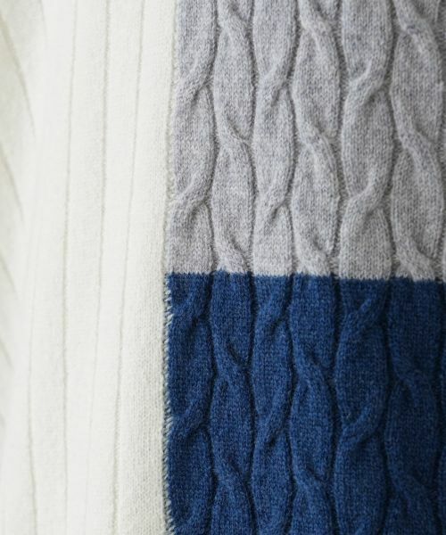 Leilian / レリアン ニット・セーター | カラーブロッククルーネックニット | 詳細14