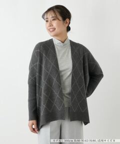 Leilian / レリアン カーディガン・ボレロ | ラメラインカーディガン