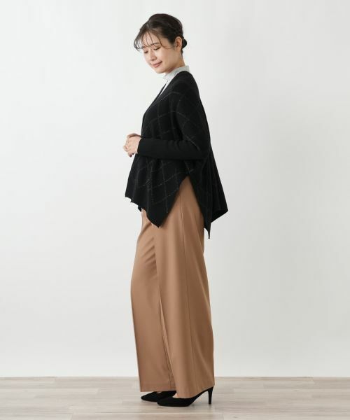 Leilian / レリアン カーディガン・ボレロ | ラメラインカーディガン | 詳細2