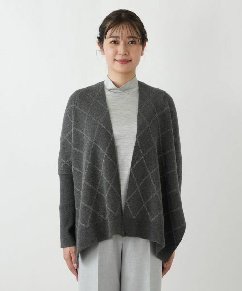 Leilian / レリアン カーディガン・ボレロ | ラメラインカーディガン | 詳細7