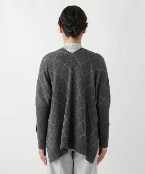 Leilian / レリアン カーディガン・ボレロ | ラメラインカーディガン | 詳細9