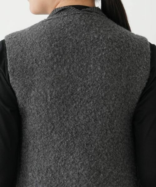 Leilian / レリアン テーラードジャケット | フリンジニットベスト | 詳細11