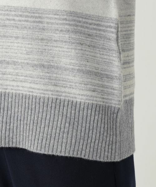 Leilian / レリアン ニット・セーター | ボーダーハイネックニット | 詳細10