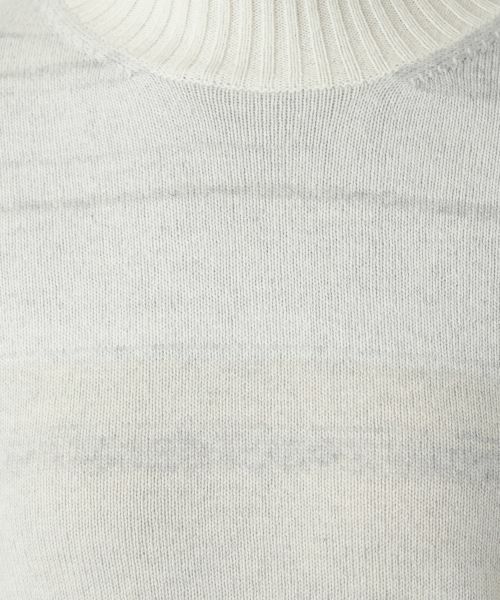 Leilian / レリアン ニット・セーター | ボーダーハイネックニット | 詳細12