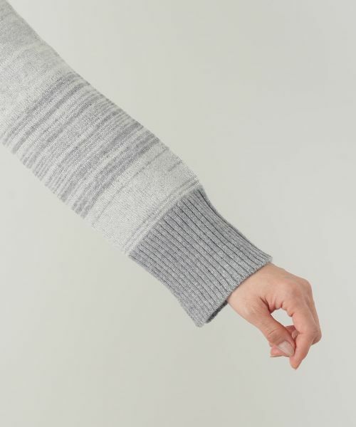 Leilian / レリアン ニット・セーター | ボーダーハイネックニット | 詳細9