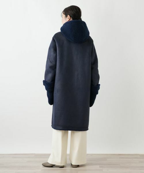 Leilian / レリアン その他アウター | 三トン付きリバーシブルフーデッドコート | 詳細6