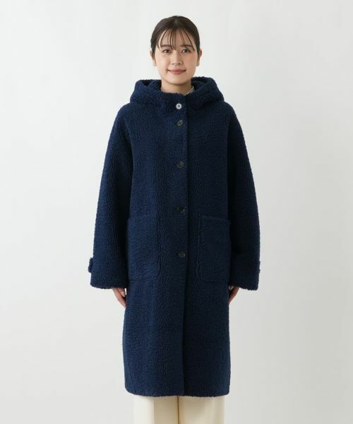 Leilian / レリアン その他アウター | 三トン付きリバーシブルフーデッドコート | 詳細7