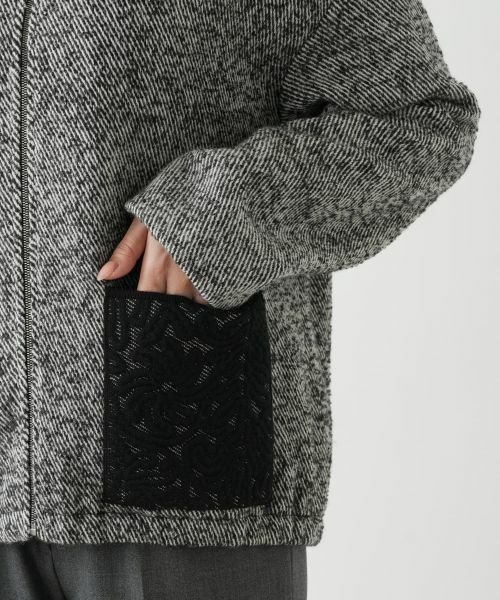 Leilian / レリアン テーラードジャケット | カットワークレースジャケット | 詳細10