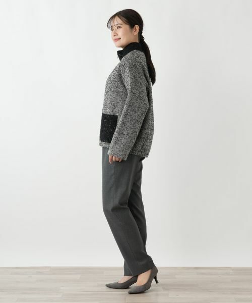 Leilian / レリアン テーラードジャケット | カットワークレースジャケット | 詳細2