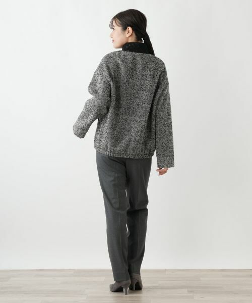 Leilian / レリアン テーラードジャケット | カットワークレースジャケット | 詳細3