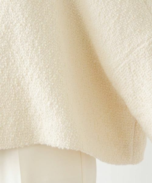 Leilian / レリアン テーラードジャケット | ポンチョ風ノーカラージャケット | 詳細13