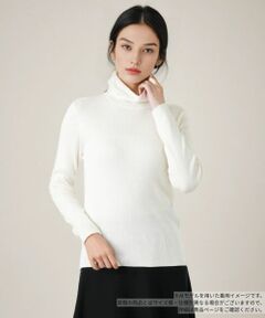 Leilian / レリアン ニット・セーター | リブタートルネックニット