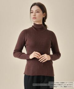 Leilian / レリアン ニット・セーター | リブタートルネックニット