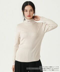 Leilian / レリアン ニット・セーター | リブタートルネックニット