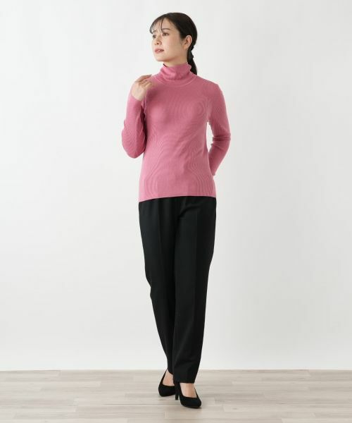Leilian / レリアン ニット・セーター | リブタートルネックニット | 詳細1