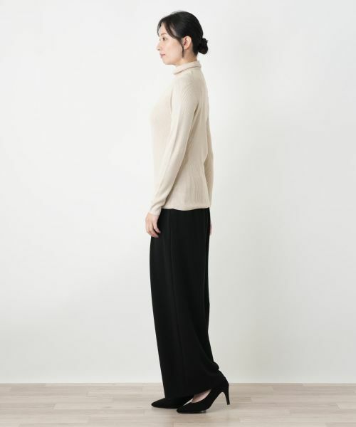 Leilian / レリアン ニット・セーター | リブタートルネックニット | 詳細11