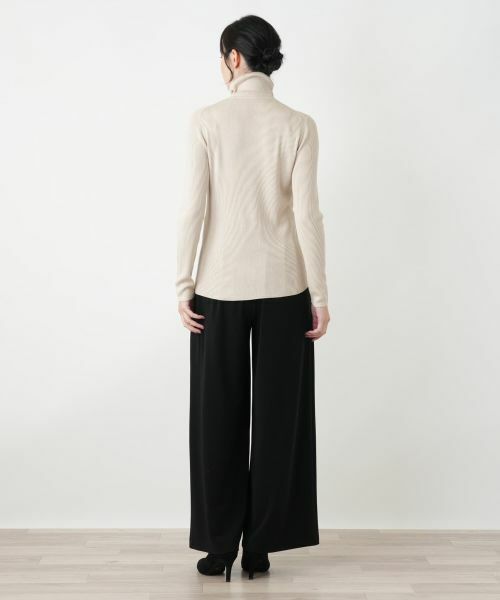 Leilian / レリアン ニット・セーター | リブタートルネックニット | 詳細12