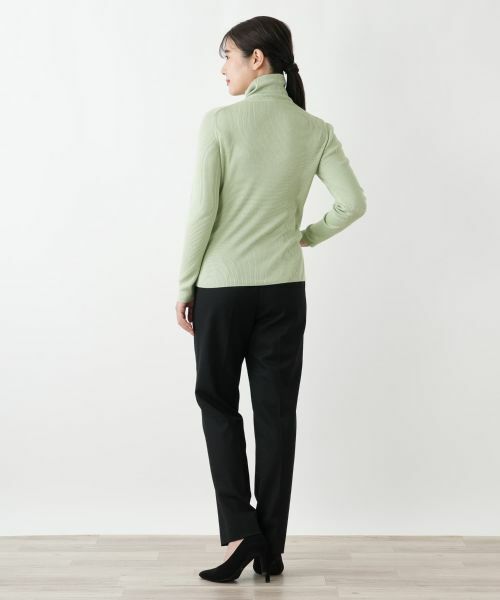 Leilian / レリアン ニット・セーター | リブタートルネックニット | 詳細6
