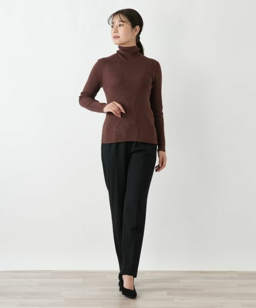 Leilian / レリアン ニット・セーター | リブタートルネックニット | 詳細7