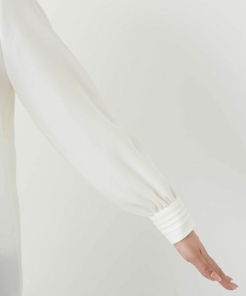 Leilian / レリアン シャツ・ブラウス | ピンタックボウタイブラウス【ROCHAS Premiere】 | 詳細16