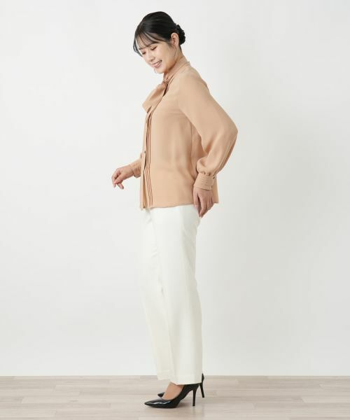 Leilian / レリアン シャツ・ブラウス | ピンタックボウタイブラウス【ROCHAS Premiere】 | 詳細2