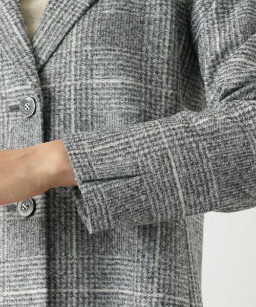 Leilian / レリアン テーラードジャケット | チェック柄テーラードジャケット【Leilian WHITE LABEL】 | 詳細14