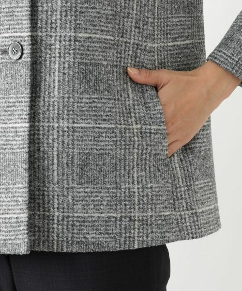 Leilian / レリアン テーラードジャケット | チェック柄テーラードジャケット【Leilian WHITE LABEL】 | 詳細16