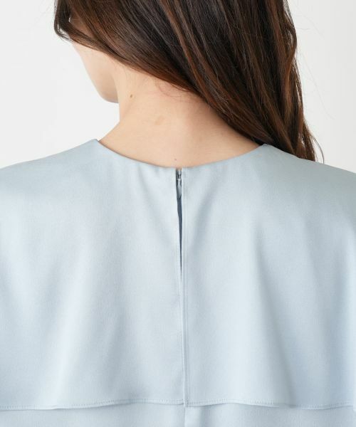 Leilian / レリアン シャツ・ブラウス | ケープ風ラッフルブラウス | 詳細14