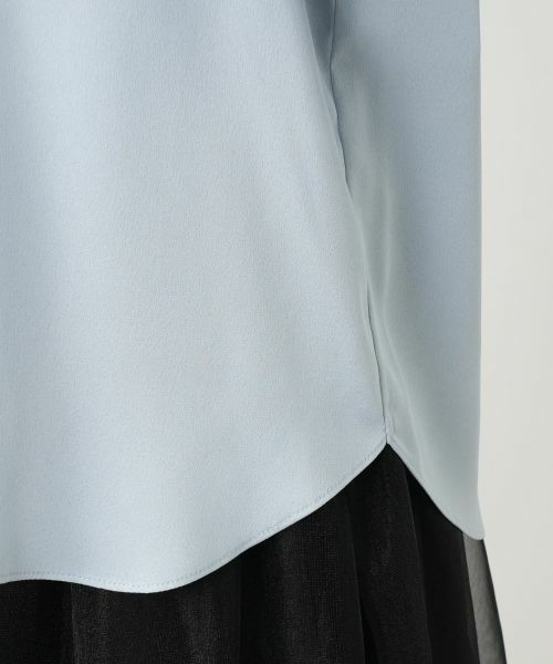 Leilian / レリアン シャツ・ブラウス | ケープ風ラッフルブラウス | 詳細17