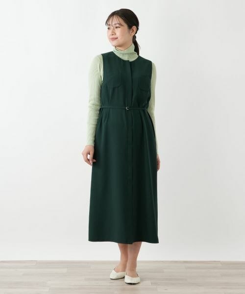 Leilian / レリアン ロング・マキシ丈ワンピース | ノースリーブワンピース | 詳細1