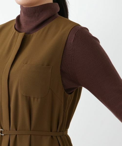 Leilian / レリアン ロング・マキシ丈ワンピース | ノースリーブワンピース | 詳細16