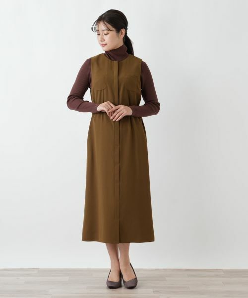 Leilian / レリアン ロング・マキシ丈ワンピース | ノースリーブワンピース | 詳細7