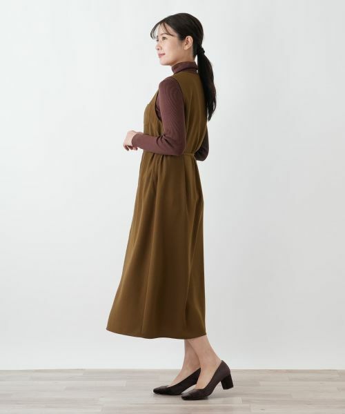 Leilian / レリアン ロング・マキシ丈ワンピース | ノースリーブワンピース | 詳細8