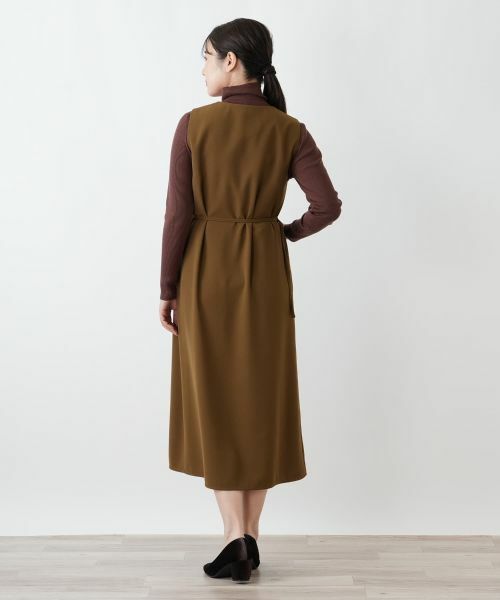 Leilian / レリアン ロング・マキシ丈ワンピース | ノースリーブワンピース | 詳細9