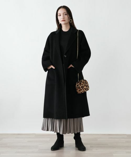 Leilian / レリアン その他アウター | リバーチェスターコート【25年11月カタログ】(ブラック)