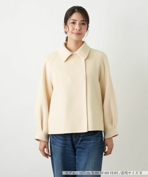 Leilian / レリアン テーラードジャケット | ステンカラーショートジャケット【25年11月カタログ】 | 詳細12