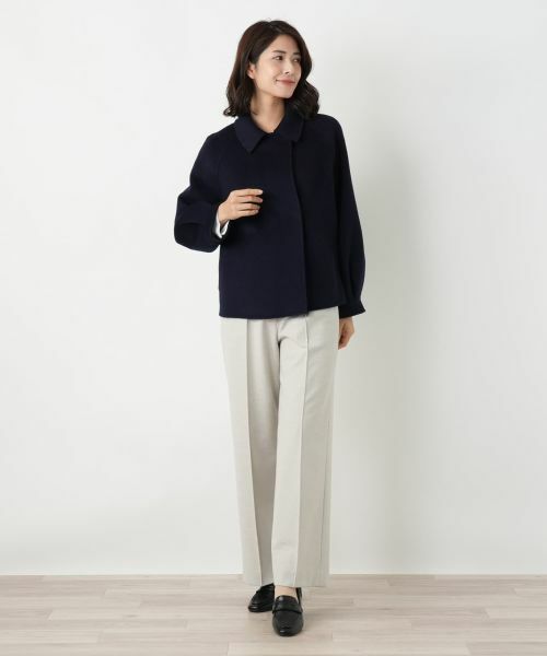 Leilian / レリアン テーラードジャケット | ステンカラーショートジャケット【25年11月カタログ】 | 詳細28