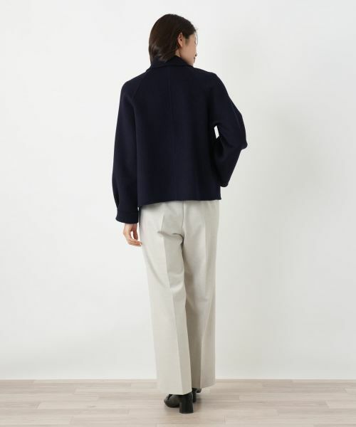 Leilian / レリアン テーラードジャケット | ステンカラーショートジャケット【25年11月カタログ】 | 詳細30