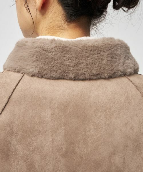 Leilian / レリアン テーラードジャケット | フェイクムートンショートジャケット【25年11月カタログ】 | 詳細23