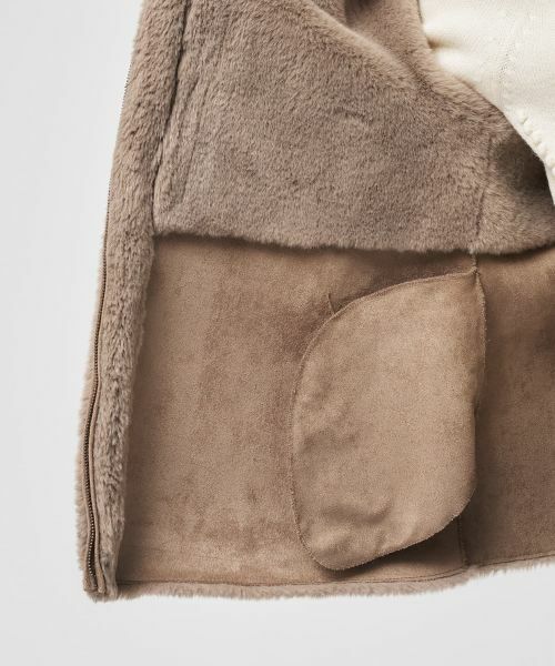 Leilian / レリアン テーラードジャケット | フェイクムートンショートジャケット【25年11月カタログ】 | 詳細26