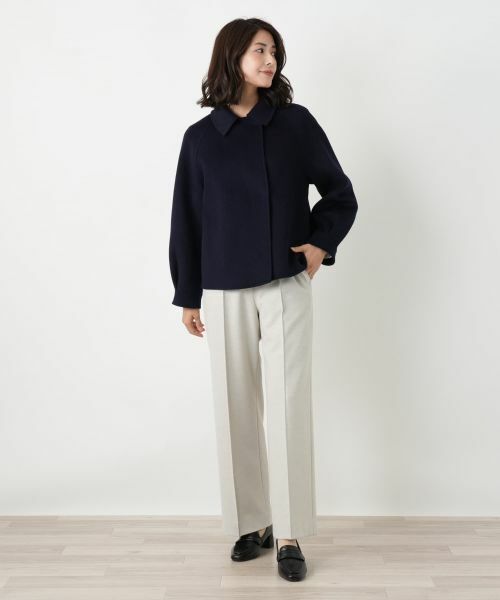 Leilian / レリアン その他パンツ | ピンタックストレートパンツ【25年11月カタログ】 | 詳細19