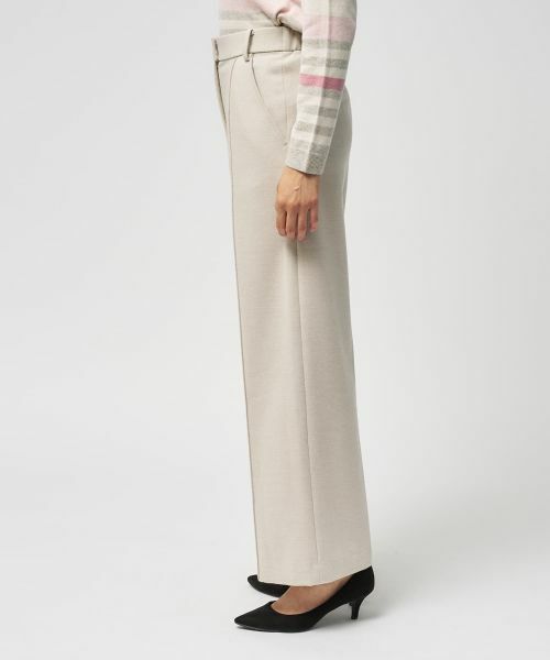 Leilian / レリアン その他パンツ | ピンタックストレートパンツ【25年11月カタログ】 | 詳細7